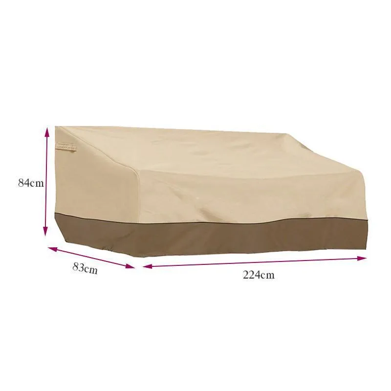 Outdoor Waterproof Patio Chair Cover 1PC 2Colours 4Sizes