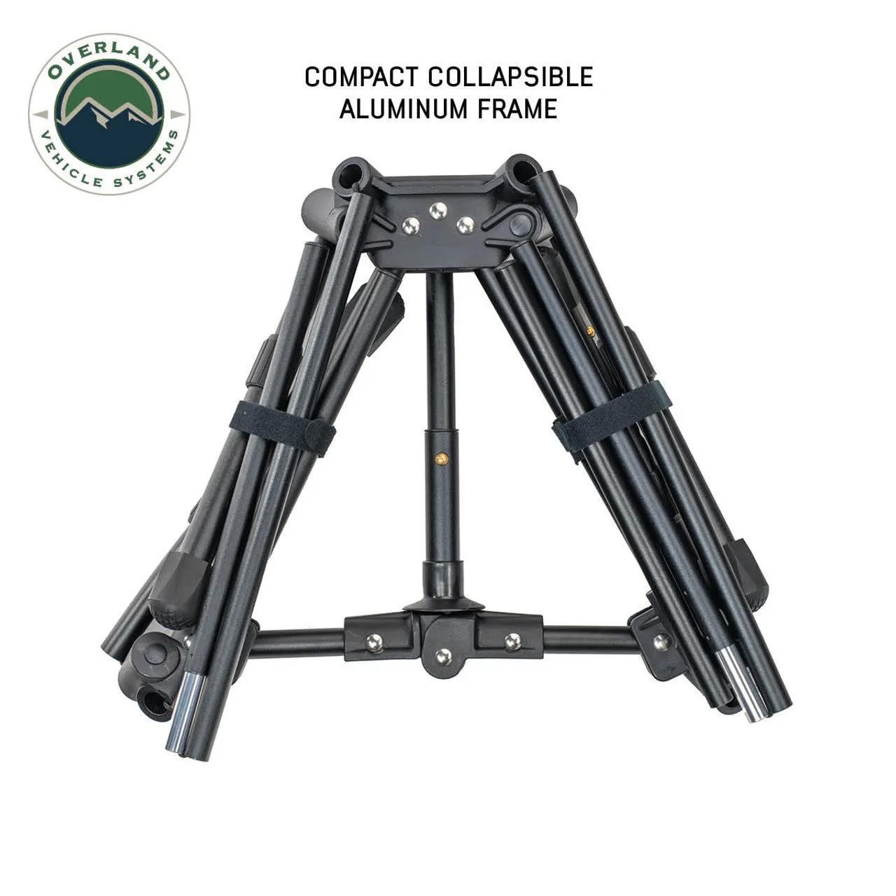 Overland Vehicle Systems Compact Camping Chair with Collapsible Aluminum Frame