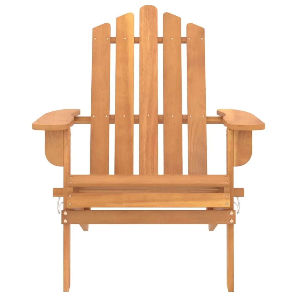 Patio Adirondack Chair Solid Wood Acacia