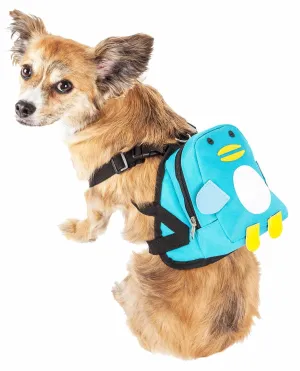 Pet Life 'Waggler Hobbler' Large-Pocketed Animated Dog Harness Backpack