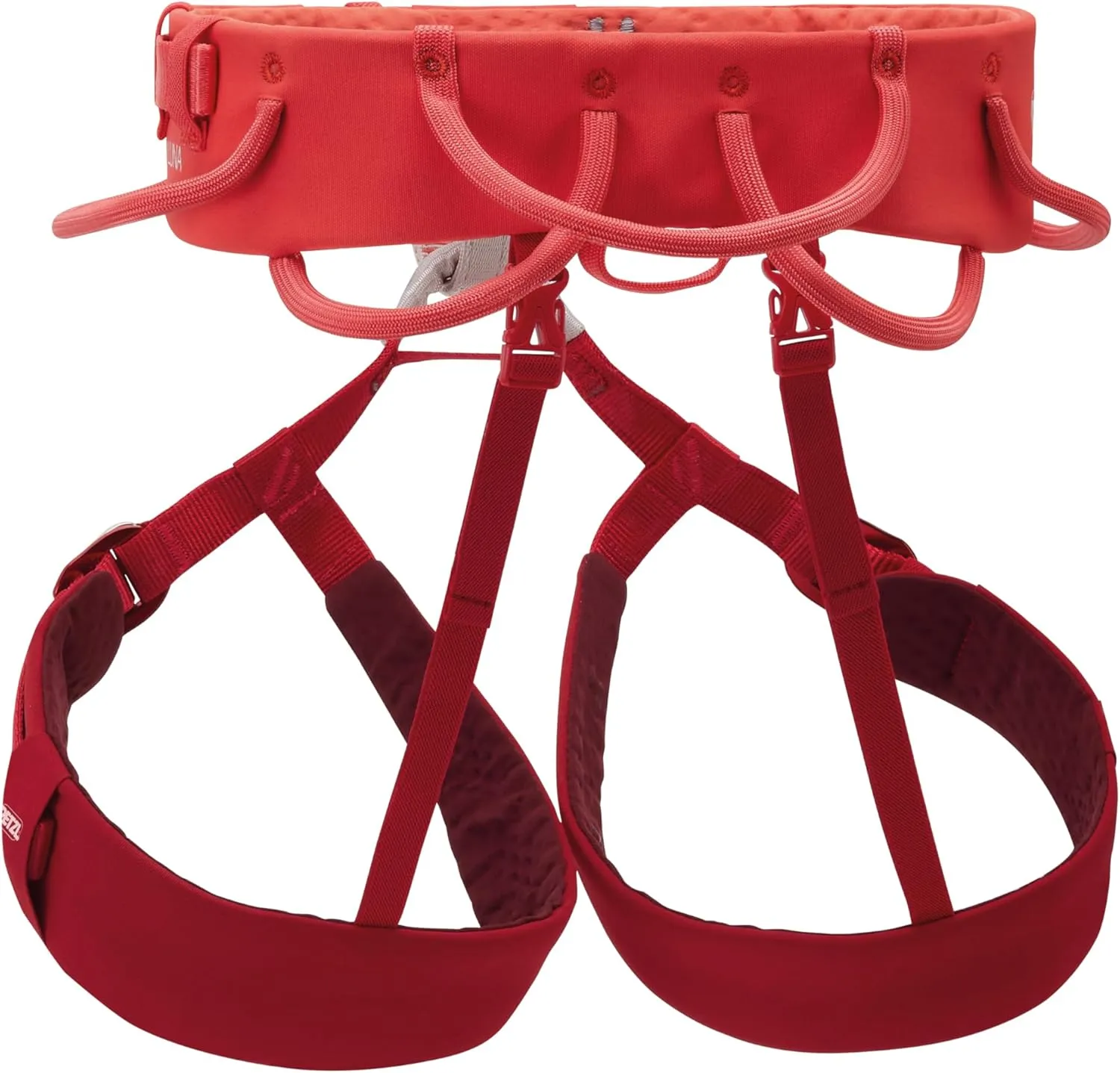 PETZL Luna Women's Harness - Adjustable Rock and Ice Climbing Harness for Single and Multi-Pitch Climbs - Violet