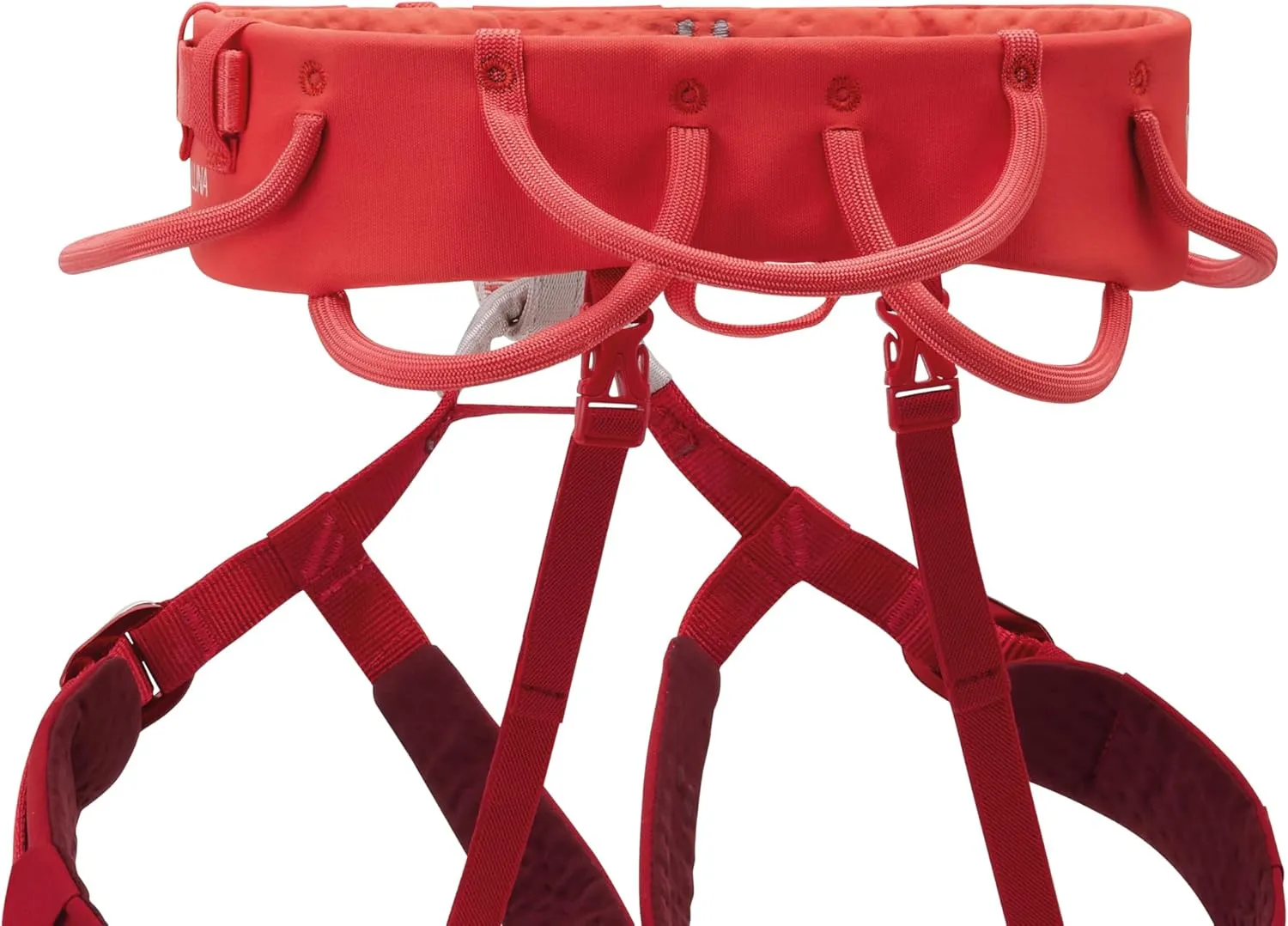 PETZL Luna Women's Harness - Adjustable Rock and Ice Climbing Harness for Single and Multi-Pitch Climbs - Violet
