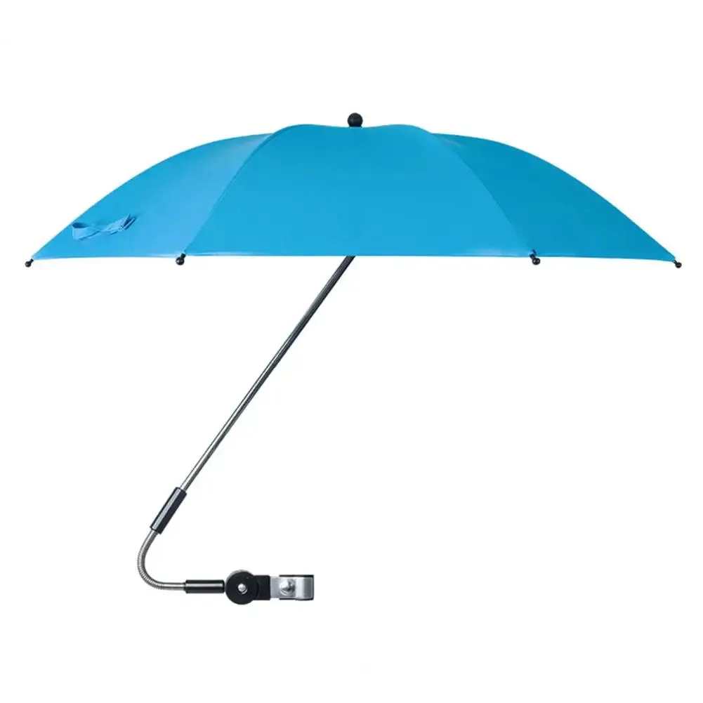Portable Chair Umbrella with Clamp – UV Protection Waterproof Parasol for Outdoor Camping, Fishing, Patio, and Beach