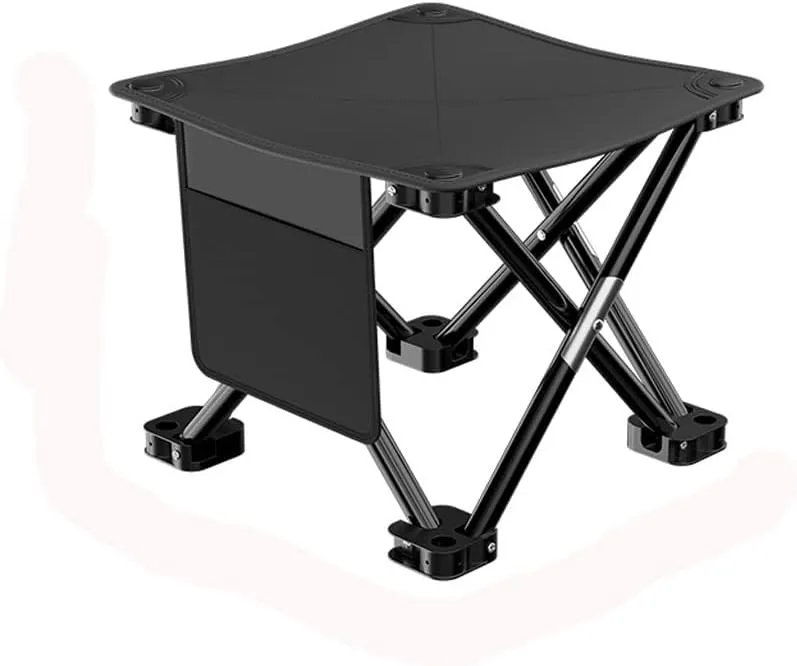Portable Folding Stool and Chair Set for Outdoor Activities Lightweight and Easy to Carry Suitable for Camping, Fishing, and Backpacking Trips Includes a Convenient Carry Bag