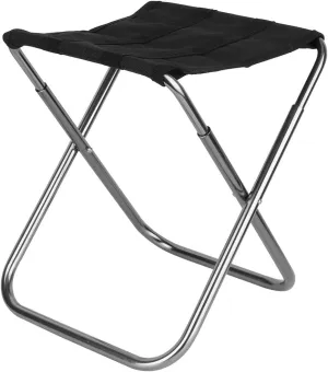 Portable Folding Stool Mini Aluminum Alloy Camping Chair Seat for Fishing Picnic Outdoor Activities