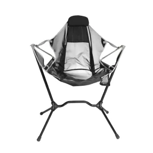 portable outdoor camping and fishing chair with hammock