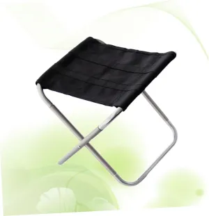 Portable Oxford Cloth Outdoor Folding Chair for Fishing Camping Picnic Lightweight Aluminum Frame