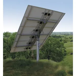 Power Fab Top of Pole mount for 10 Type-C Modules 22-27" x 56-63".