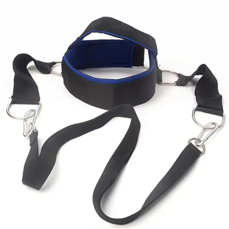 Premium Neck Training Harness for Strength & Muscle Power - Adjustable Head & Neck Weight Lifting Strap - Gym Fitness Equipment for Injury Recovery, Posture & Combat Sports