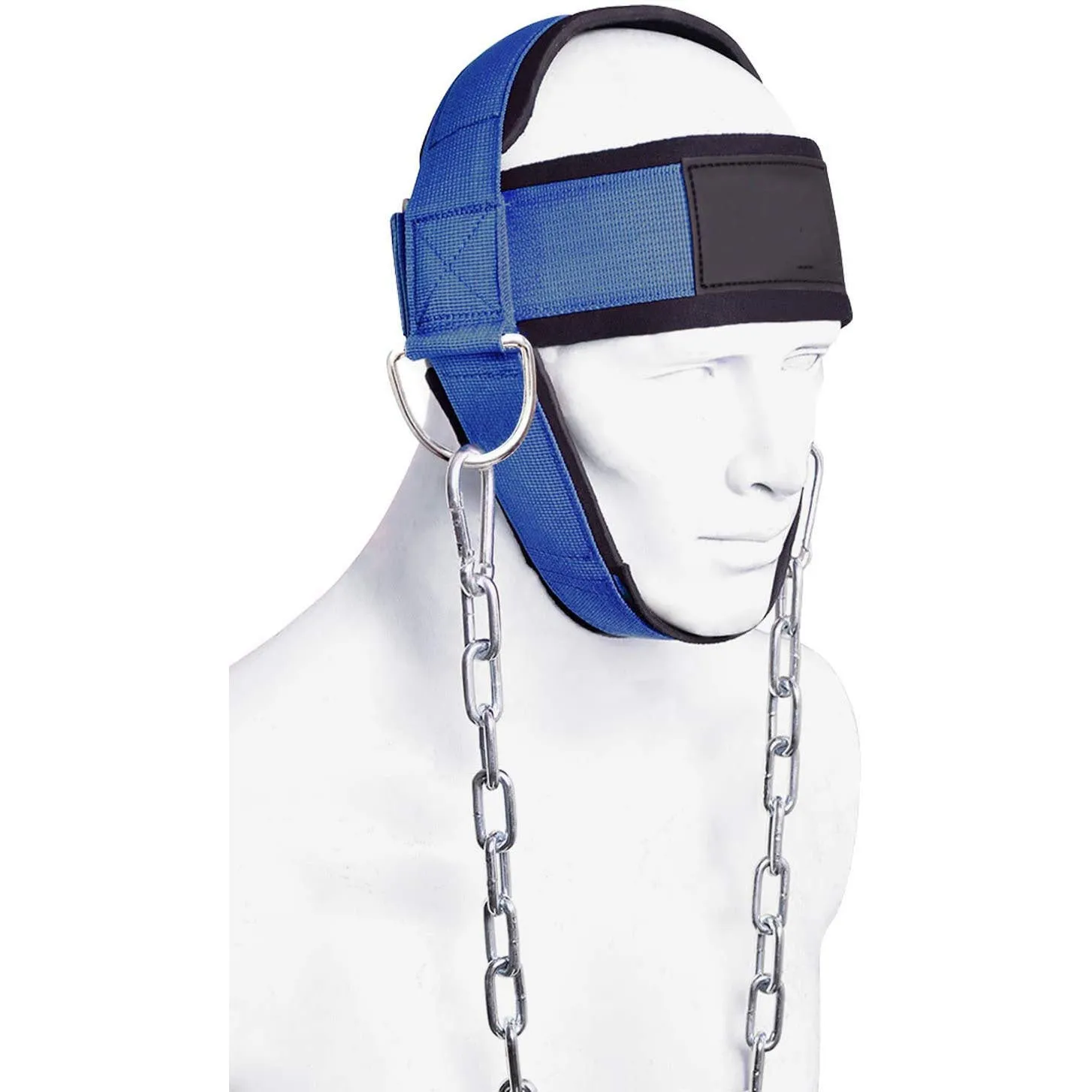 Premium Neck Training Harness for Strength & Muscle Power - Adjustable Head & Neck Weight Lifting Strap - Gym Fitness Equipment for Injury Recovery, Posture & Combat Sports