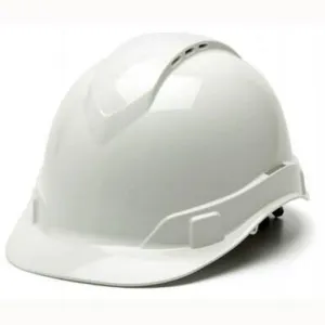 Pyramex Ridgeline Vented Cap Style 4Pt Ratchet HardHat 16/case
