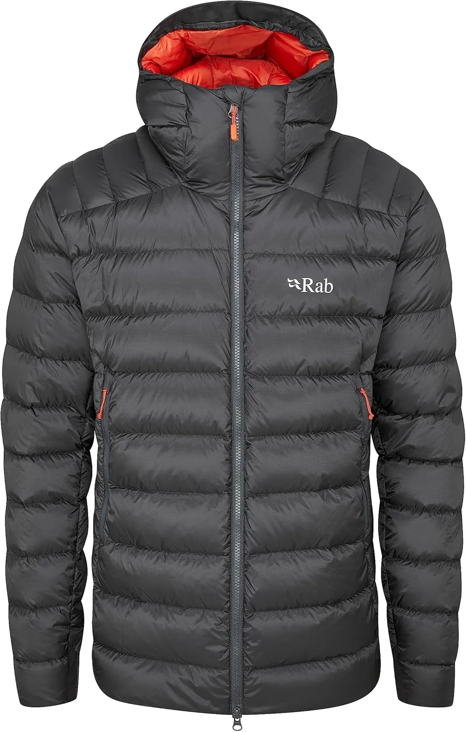 Rab Men's Electron Pro 800-Fill Down Hooded Jacket for Climbing and Mountaineering