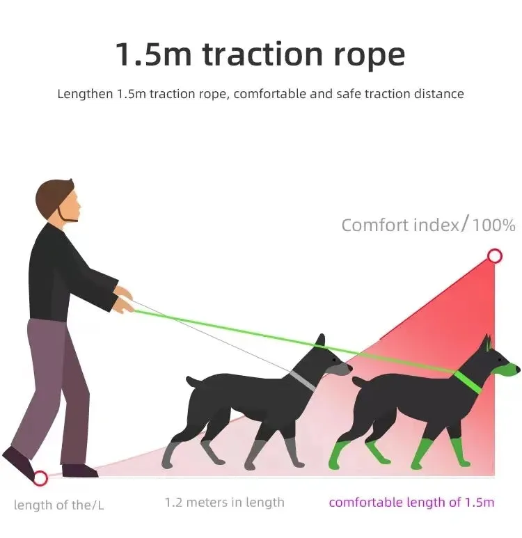 Reflective Cat Harness Set with Adjustable Leash for Small Pets
