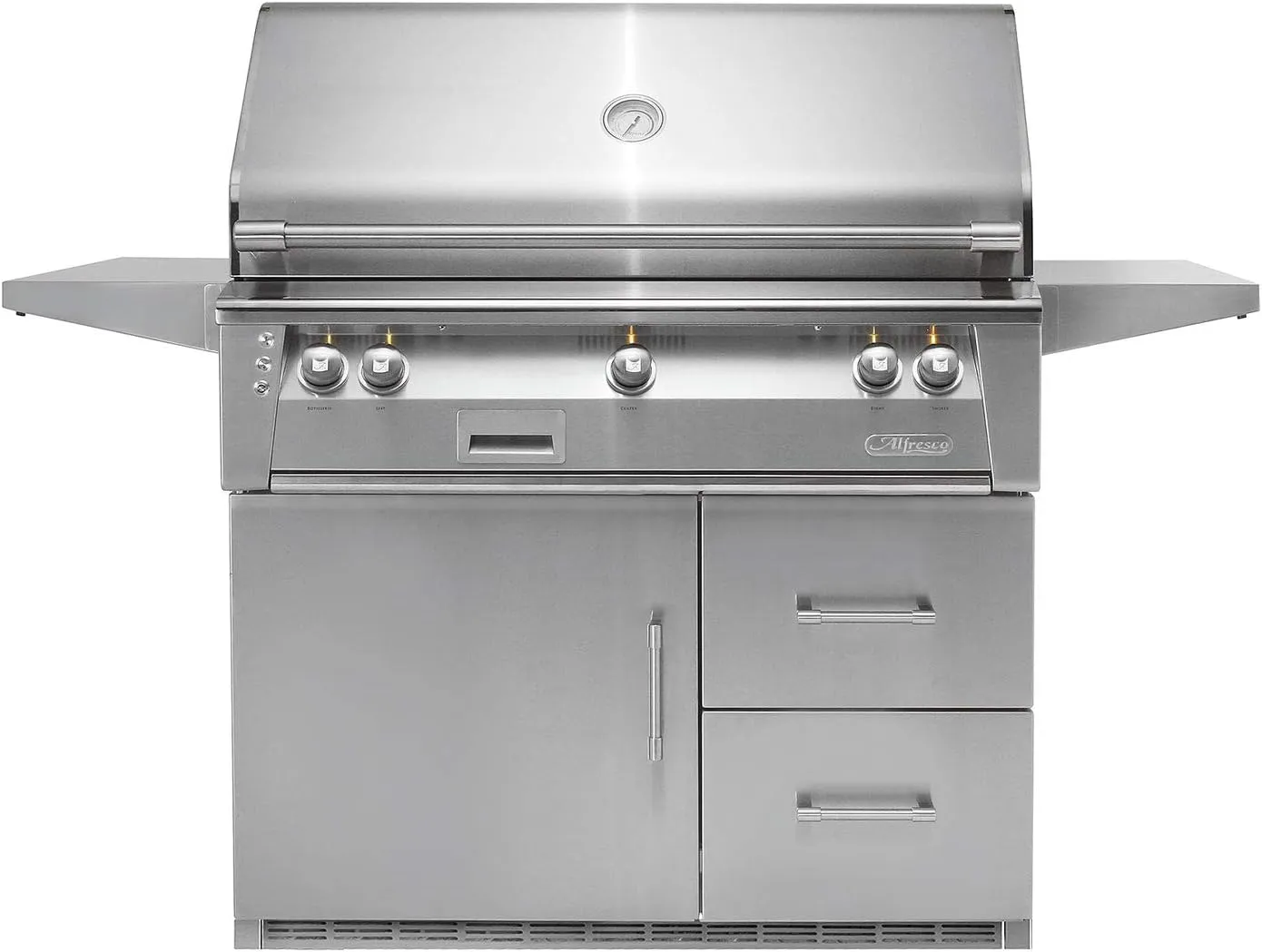 Refrigerated Cart Grill with Rotisserie (ALXE-42RFG-LP), Propane, 42-Inch