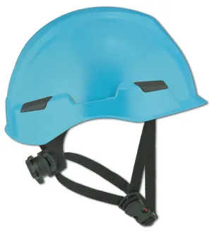 Rocky Industrial Climbing Helmet with Polycarbonate/ABS Sheel, Hi-Density Foam Impact Liner, Ansi Type II and Electrical Class E, One Size, Light Blue, (280-HP142R-06)