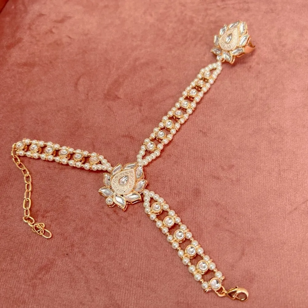 Rose Gold Hand Harness