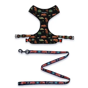 Royal Indian Tiger Vest Harness   Leash Set