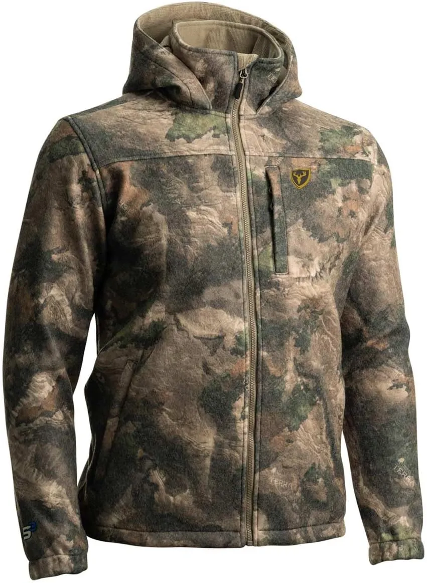 SCENTBLOCKER Scent Blocker Shield Series Wooltex Jacket, Camo Hunting Jacket for Men