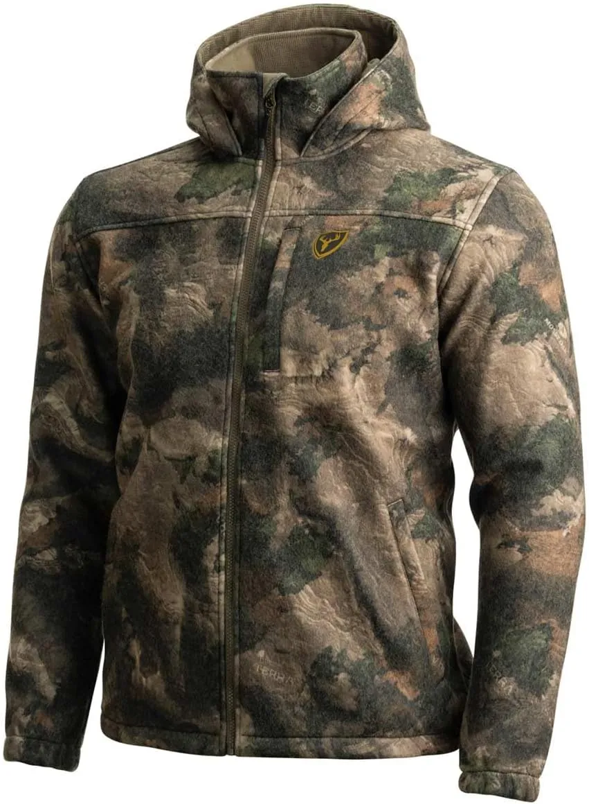 SCENTBLOCKER Scent Blocker Shield Series Wooltex Jacket, Camo Hunting Jacket for Men
