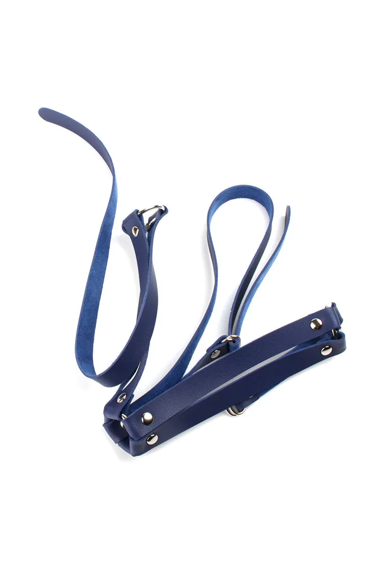 Sexy Stretchy Leather Body Harness Bra