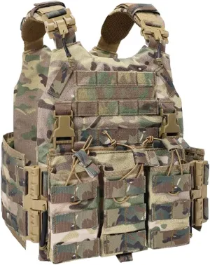 SINAIRSOFT Tactical Quick-Release Vest,Tactical Airsoft Vest, Molle Airsoft Vest for Training/Airsoft