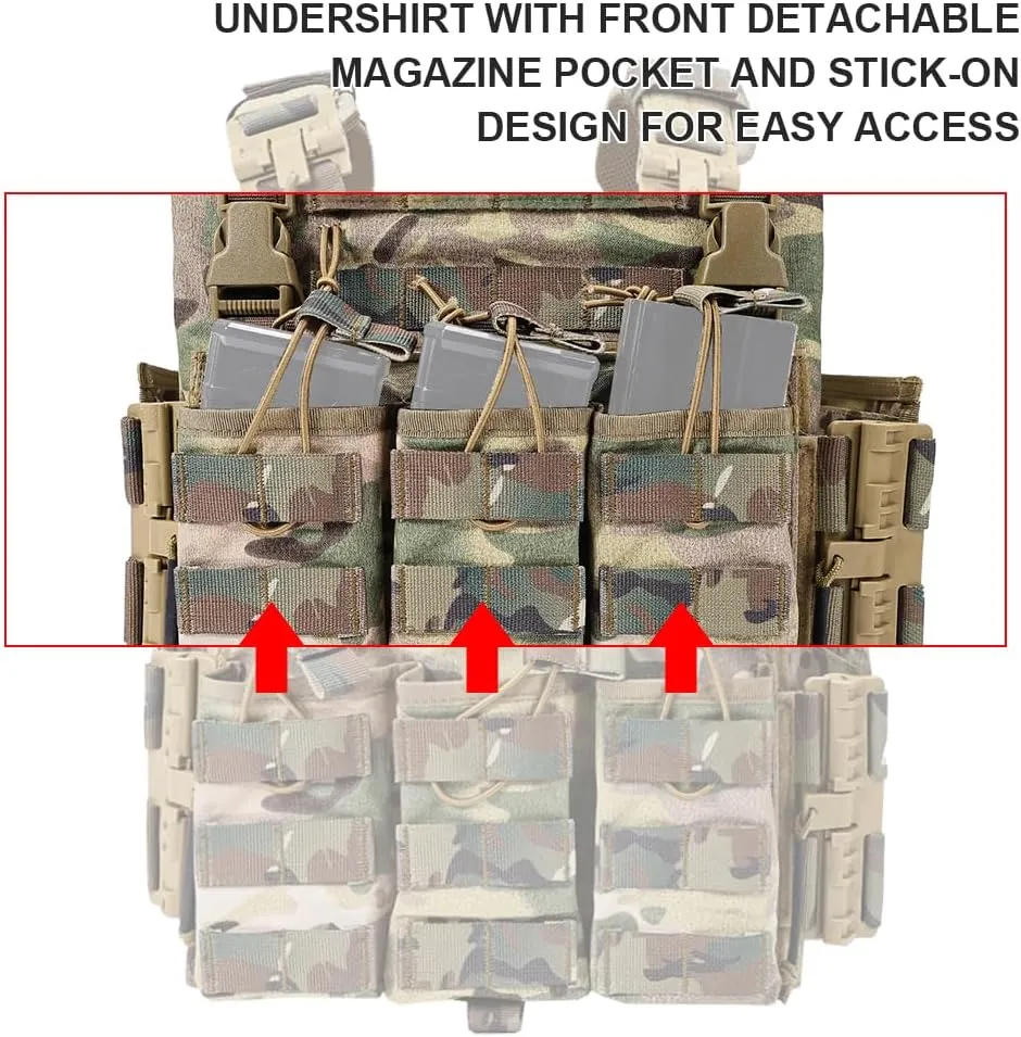 SINAIRSOFT Tactical Quick-Release Vest,Tactical Airsoft Vest, Molle Airsoft Vest for Training/Airsoft