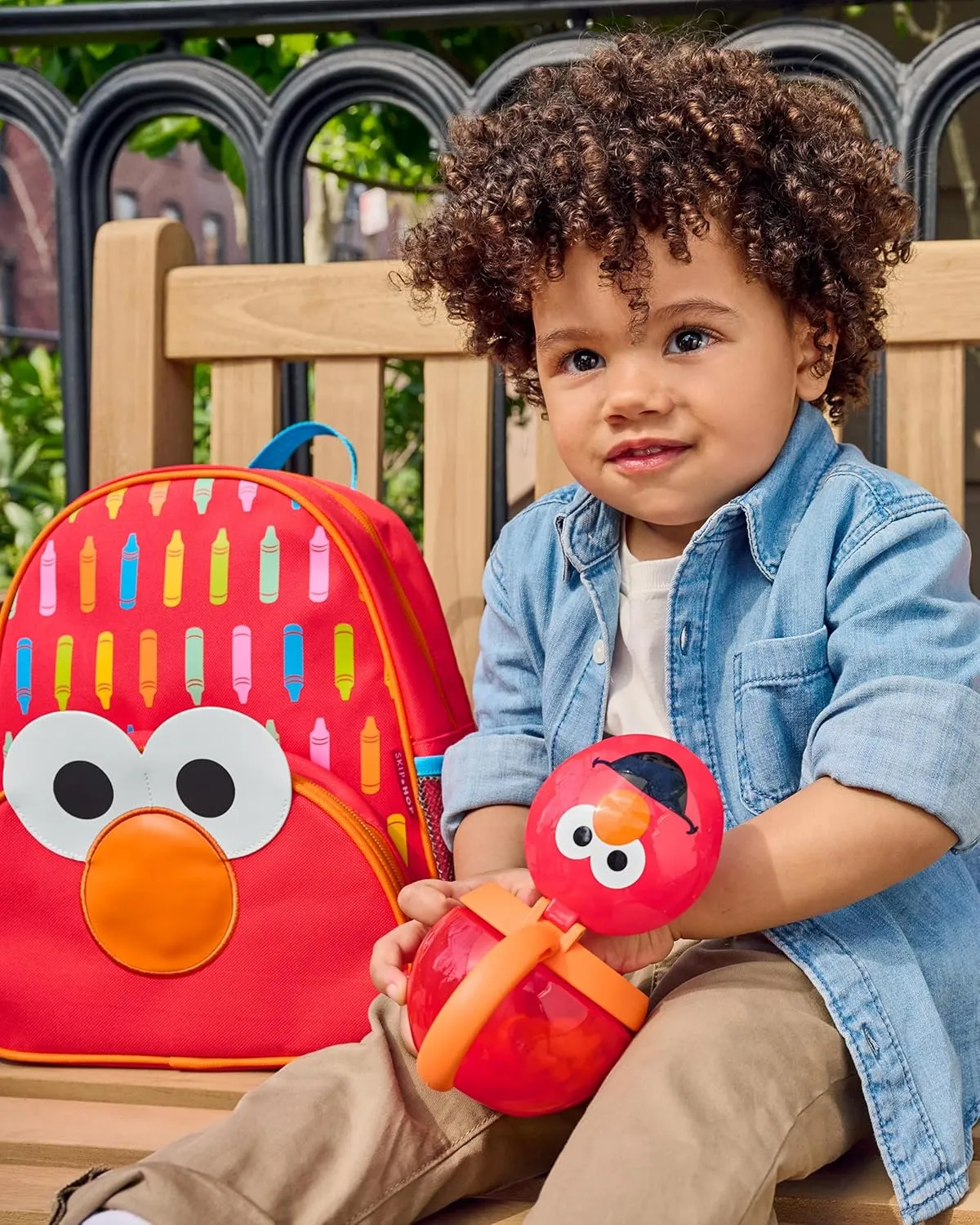 Skip Hop Unisex Baby Mini Backpack, Elmo