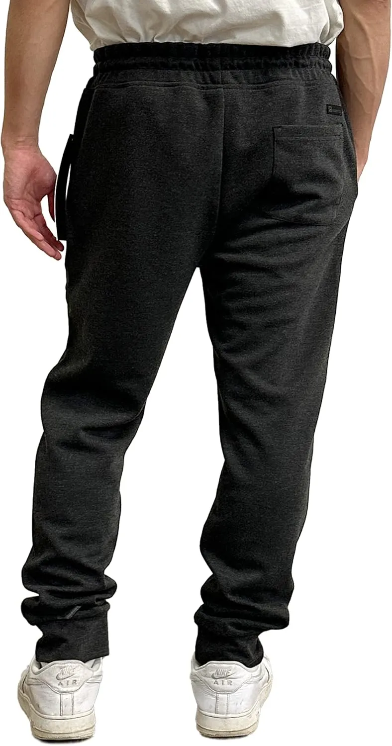 Southpole Men's Basic Lightweight Tech Fleece Jogger Pants
