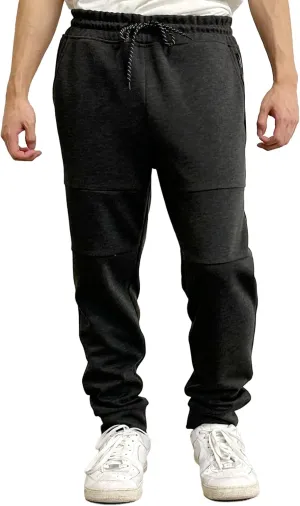Southpole Men's Basic Lightweight Tech Fleece Jogger Pants