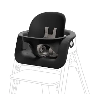 Stokke Steps Baby Set, Black - Transform Stokke Steps Into Comfortable High Chair - Suitable for Baby from 6 Months - Includes 5-Point Safety Harness - Tool Free, Adjustable & Ergonomic