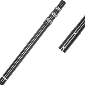 Swimming Pool Pole Carbon Fiber, Pool Skimmer Carbon Fibre, Telescopic Swimming Pool Cleaning Rod, Advanced Adjustable Telescopic Rod, Used for Skimming nets, Brushes, Vacuum Heads (12 Feet)
