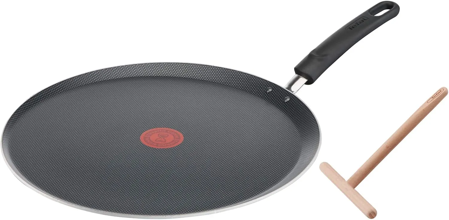 Tefal Easy Cook and Clean Crepe Pan 34 cm with Pebble Dispenser
