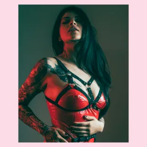 Tempest harness with rhinestones or spikes