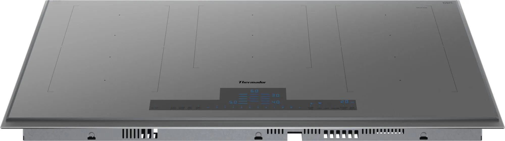 Thermador CIT367YGS Liberty® Induction Cooktop 36'' Titanium Gray, Surface Mount With Frame Cit367Ygs