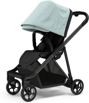 Thule Shine baby stroller, Full-size stroller features, Compact and lightweight design, Reversible seat, Spacious storage basket, Adjustable leg rest, Easy one-hand fold