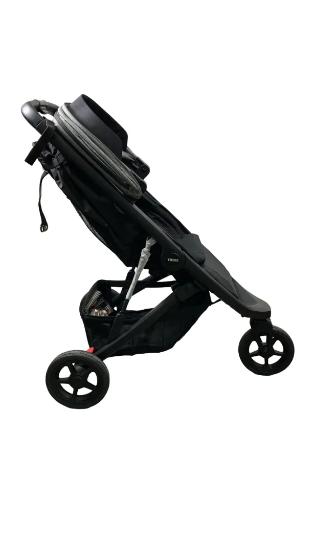 Thule Spring Stroller, 2021, Black, Gray Melange