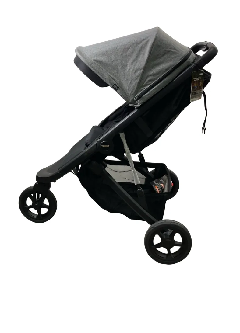 Thule Spring Stroller, 2021, Black, Gray Melange
