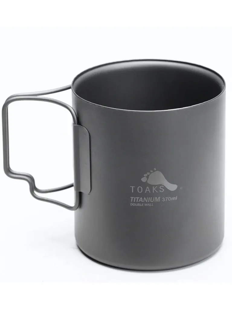 Titanium 370ml Double Wall Cup