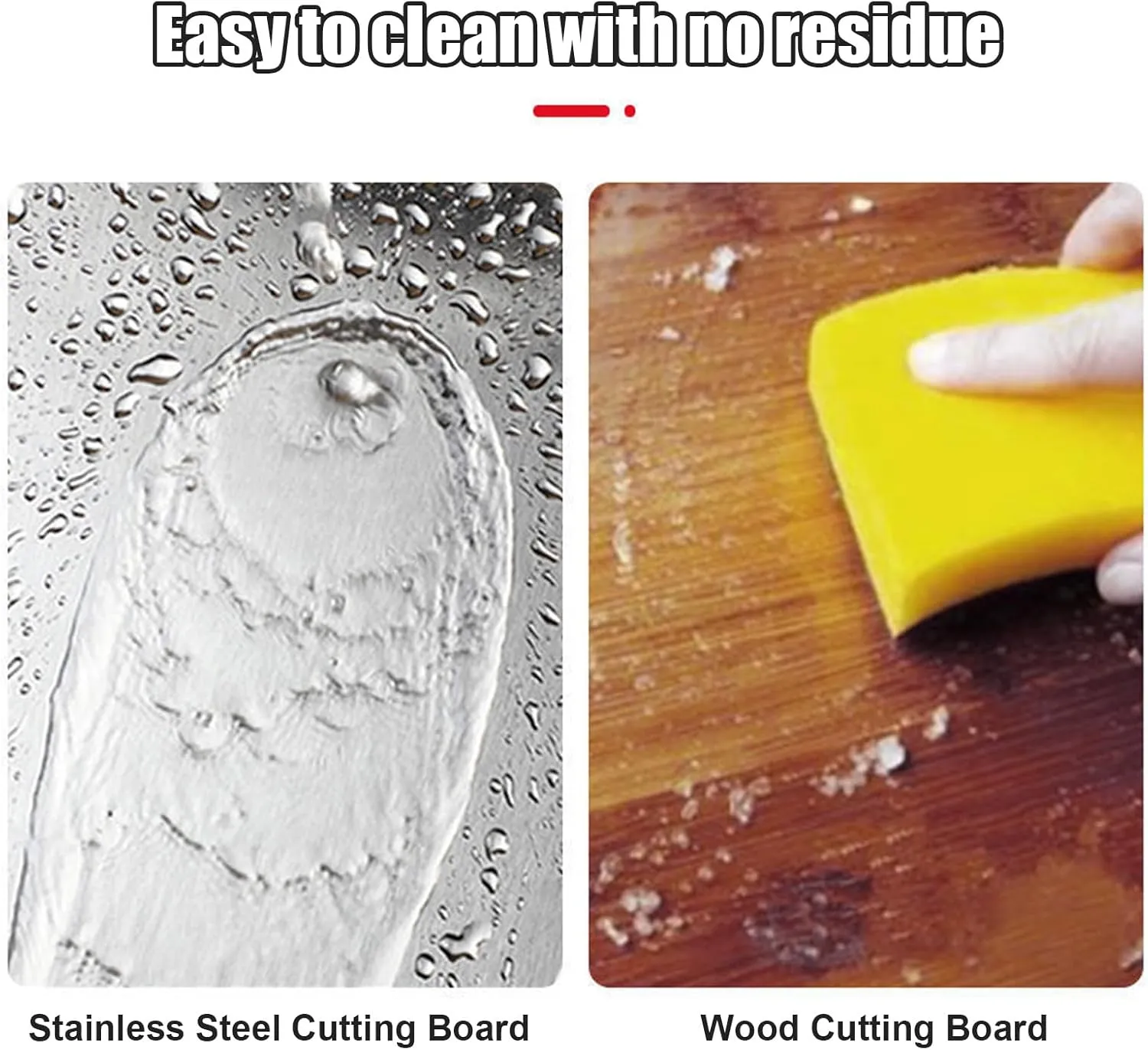 Titanium Cutting Board, Steel Cutting Boards For Kitchen, Stainless Steel Cutting Board 316, Large Double Sided Medical-grade Hygiene Durable non moldy 316L Stainless Steel Chopping Board (3PC-S L XL)