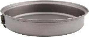 TITANIUM FRYING PAN Outdoor Camping Picnic Lightweight Equipment，Compatible For TOAKS Gear PAN-115 PAN-130 PAN-145(PAN-145)