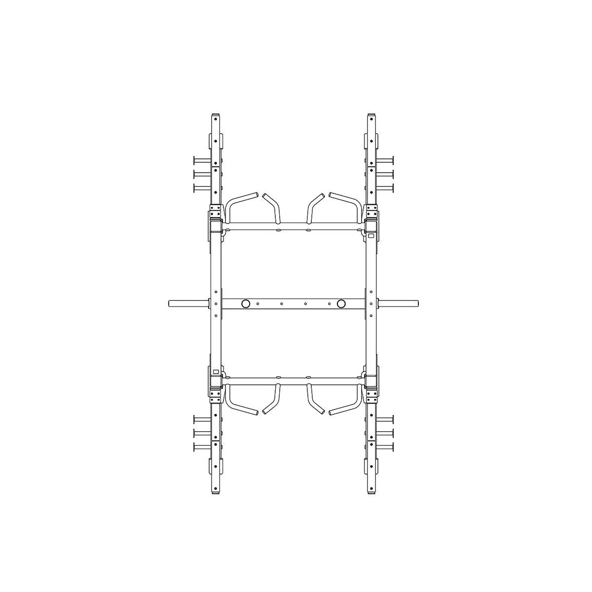 Torque 4 X 4 Foot Siege Storage Rack - X1 Package
