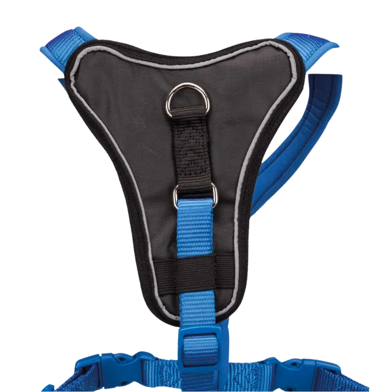 Trixie Premium Y-Harness, Small, 42–50 cm, 15 mm, Royal Blue