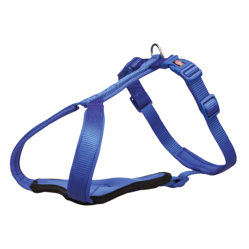 Trixie Premium Y-Harness, Small, 42–50 cm, 15 mm, Royal Blue