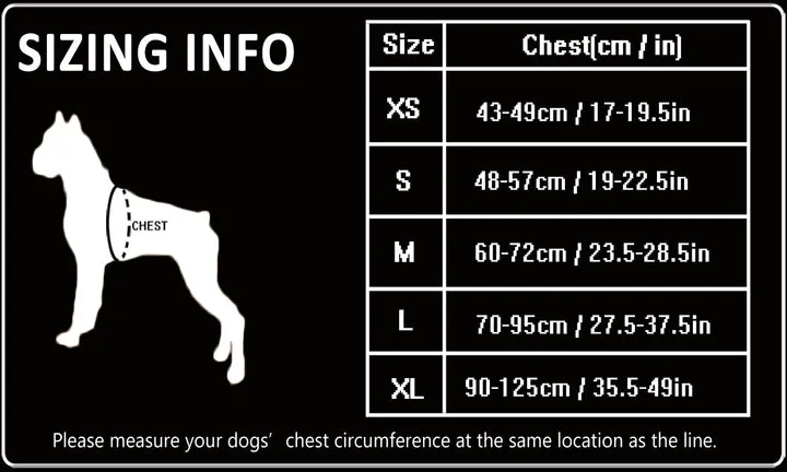 True Love Heavy Duty Sports Dog Harness - Orange, L