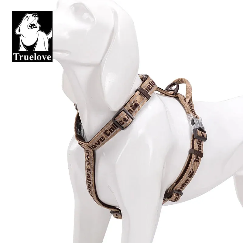 Truelove Pet Harness No Pull Tactical Service Pet Lift Breathable Mesh Reflective Sport Padded Dog Harness Vest TLH6172