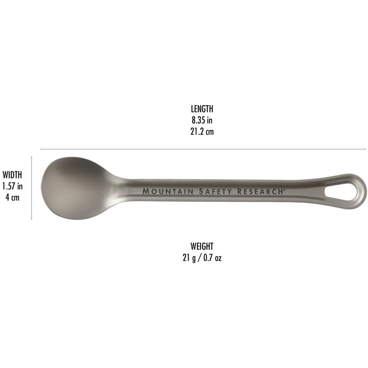 Ultralight Titanium Long Spoon