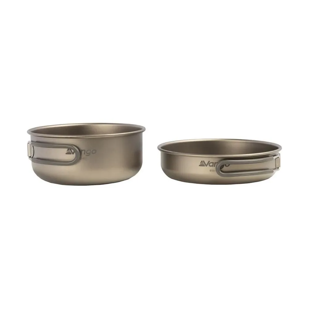 Vango Titanium 2 Piece Cook Set Titanium
