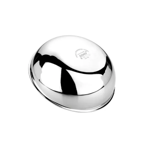 VINOD Doniv Titanium Triply Stainless Steel Tasla 28 cms, 4.00 Liter Capacity, Induction Friendly