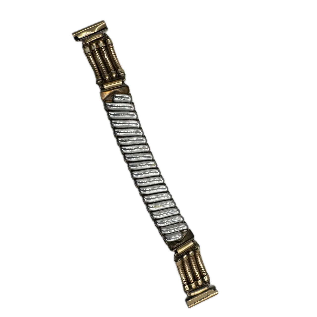 Vintage Flex Let Men's Wristwatch Bracelet Gold Filled TopStretch & Rope