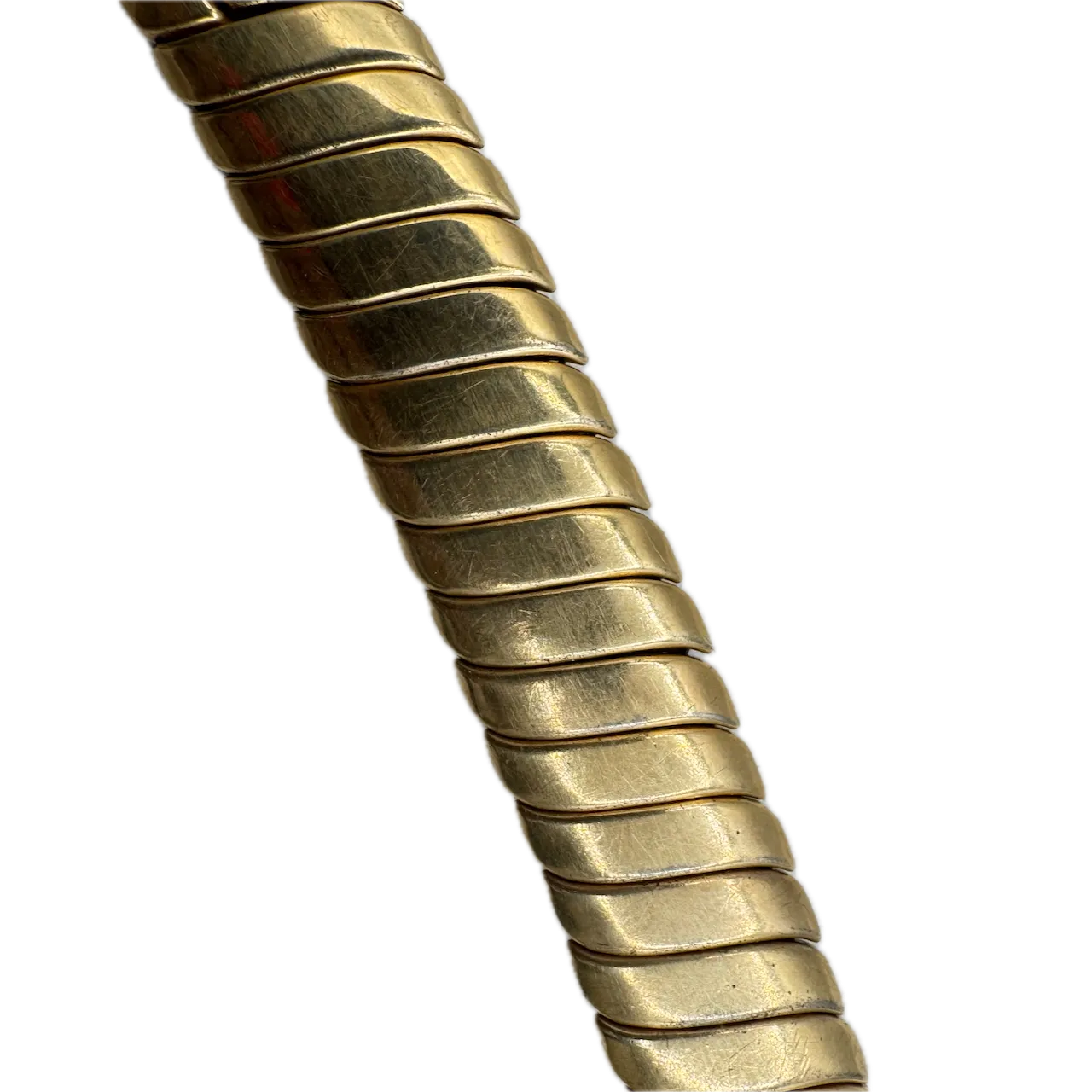Vintage Flex Let Men's Wristwatch Bracelet Gold Filled TopStretch & Rope